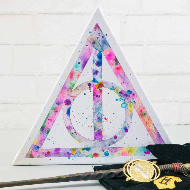 Harry Potter Watercolor Art - Tried &amp; True Creative