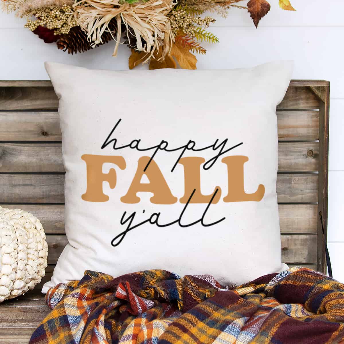 Happy Fall Y’all Free SVG & Gift Tags - Tried & True Creative