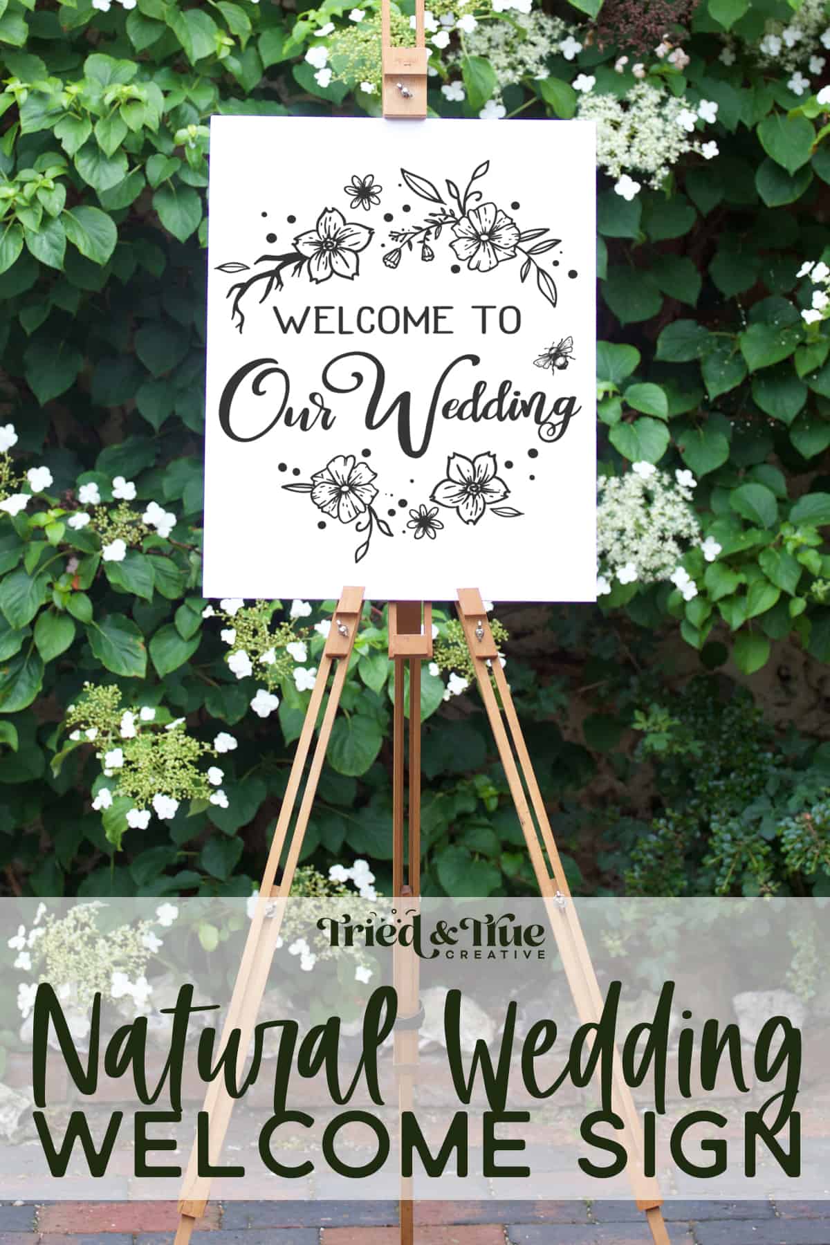 Natural Wedding Welcome Free SVG