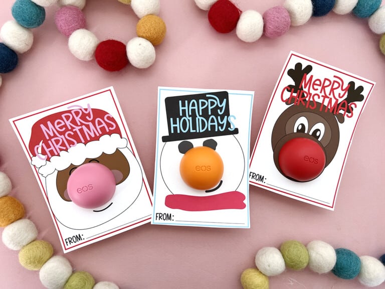 Free Christmas Lip Balm Printables! - Tried &amp; True Creative