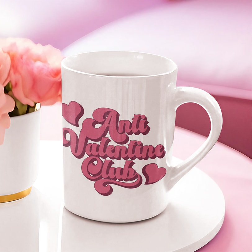 Anti-Valentine Club SVG from Tried & True Creative