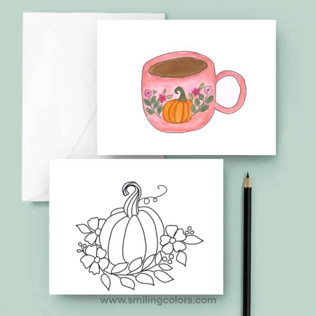 Fall Leaves Bucket List Coloring Page Free Printable - Tried &amp; True ...
